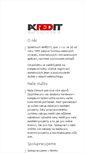 Mobile Screenshot of akredit.cz